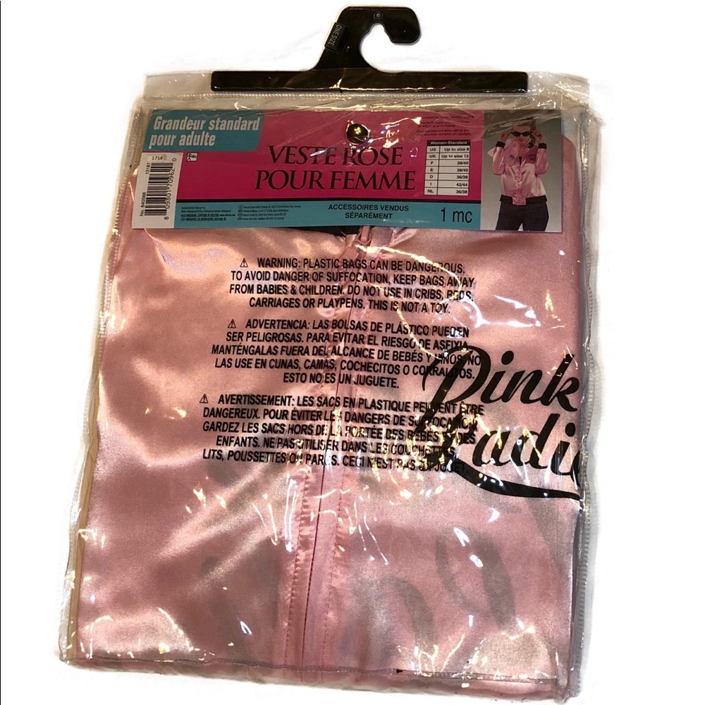 Pink lady jacket costume